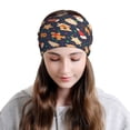 thumbnail image 5 of KLL Holiday Gingerbreads Pirnt Wicking Running Beanie Head Wrap Cycling Bandana for Men Women, 5 of 8