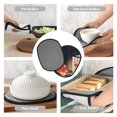 thumbnail image 7 of Pofeuu Poker Chips Print Silicone Pot Mat Mitten With Hanging Loop Heat Resistant Oven Mitts Non-Slip Bbq Baking Smoking Potholders, 7 of 7