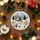 thumbnail image 1 of Seyotauo Christmas Embroidery Kit, Christmas Embroidery Kit for Adults and Beginners, Embroidery DIY Starter Kit with Pre-Printed Embroidery Fabric, Hoops,Color Threads & Needles, 1 of 6