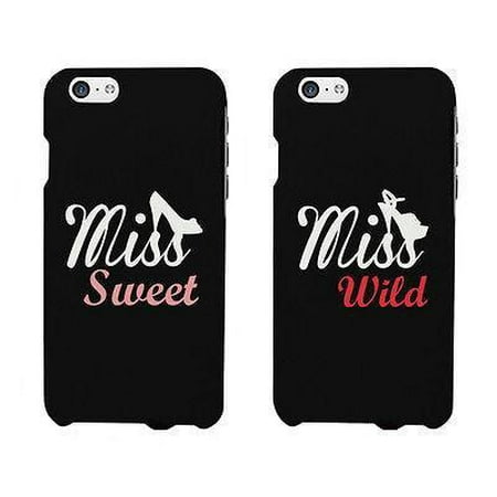 Miss Sweet And Wild Shoes Cute BFF Matching Phone Cases For Best