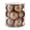 Coffee, variant on Silver Silver Glitter Christmas Ornaments Shatterproof For Tree Decorations With Hanging Rings And Festive Appeal
