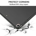 thumbnail image 2 of Frosted Back Magnetic Smart Case for iPad Air 2 with Auto Sleep/Wake Function - Black, 2 of 8