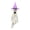 A, variant on LSLJS Solar Lights For Outside,LED Outdoor Light Waterproof Halloween Polyester Flag Halloween Home Decoration Glowing Face Wind Flag Night Light For Garden Yard Pathway