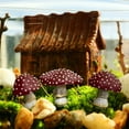 thumbnail image 5 of 3PCS Garden Red Mushroom Decor Glowing Mushrooms Statue in The Garden at Night Yard Pathway Landscape Lawn Halloween Christmas Decorations Plant Pots Accessories Outdoor, 5 of 9
