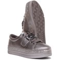 thumbnail image 5 of Guess Balit Women's Lace Up Synthetic Platform Trainers In Grey Size 6.5, 5 of 6