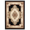 thumbnail image 5 of United Weavers Drachma Patras Traditional Medallion Accent Rug, Black, 1'10" x 2'8", 5 of 5