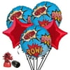 Superhero Comics Balloon Bouquet Kit