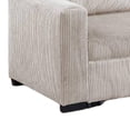 thumbnail image 3 of Billy Convertible Sofa Bed, Low Profile Leg, Ivory Corduroy 85 Inch, 3 of 7