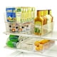 6 Pièces Réfrigérateur Bacs de Stockage de Nourriture Bacs de Réfrigérateur Acrylique Organisateur de Congélateur Empilable – image 4 sur 9