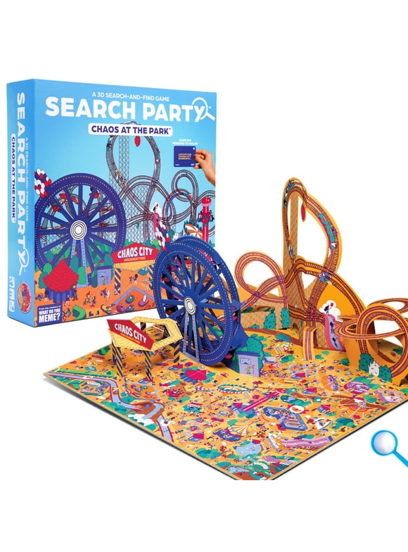 Search Party: Chaos at the Park  a Hands-on Mystery Search and Find Game for Kids and Families by What Do you Meme