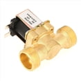 thumbnail image 2 of 2X Electroválvula de Solenoide Eléctrica de Latón G3 / 4 para Agua 12V Cc Normalmente Cerrada, 2 of 9