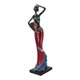 thumbnail image 2 of Creativa inconfundible exquisita Africana Tribal mujer Lady estatua ornamentos sanía colección hogar Oficina Decoración Colco Escultura de resina, 2 of 8