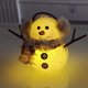 thumbnail image 4 of Adornos Felpa Iluminados Muñeco Nieve Brillante Adorno Con LED, 4 of 9
