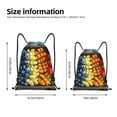 thumbnail image 2 of Lukts Halloween Fruit Platter Pattern Drawstring Backpack Bag Sport Gym Sackpack,String Backpack Sport Bag Sack,Cinch Tote Gym Backpack-Small, 2 of 6