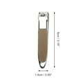 thumbnail image 4 of Unique Bargains Durable Nail Clippers Set 5-piece Set Brown, 4 of 6