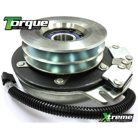 - Replaces Woods 73558 PTO Clutch -Upgraded Bearings & Machined Pulley 1.125