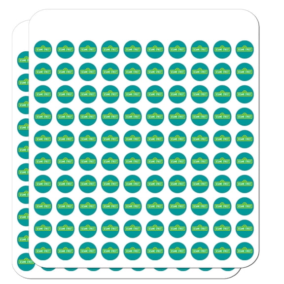 Sesame Street Logo Planner Calendar Scrapbooking Crafting Stickers