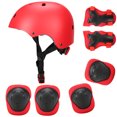 thumbnail image 4 of Protective Gear,In 1 Set Adjustable 1 Helmet And Pads Wrist 7 In Pads Set Pad Set Knee Pads Adjustable Kids Pads Pads Kids Knee Helmet And Wrist Roller 7 Set 7 Helmet Set Siuke Helmet, 4 of 7