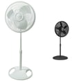 thumbnail image 1 of Ventilador Lasko con pedestal oscilante 40-138 cm, blanco, 40 cm, negro, 45 cm, 1 of 7