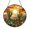 Acrylic 3.5 Inch, variant on Fantasy Desert Cactus Stained Glass Window Decor – Handmade Hanging Art