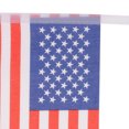thumbnail image 3 of Conjunto De 20 Banderas .5m Decoraciones De Coleccionables Garland Colgante Yotijar  Bandera de Estados Unidos Bunting Banner, 3 of 6