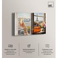 thumbnail image 2 of Parisian Fashion and Bubbly 2 Panel Set Canvas Print Fashion Wall Art by Art Remedy, Gallery Wrapped, 24 x 36, 2 of 4