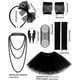 thumbnail image 5 of Disfraz de los 80 para mujer Disfraces de mujer de los 80 Estilos de ropa de los 80 para mujer Accesorios de neón para fiesta retro de los 80 - Snngv, 5 of 5