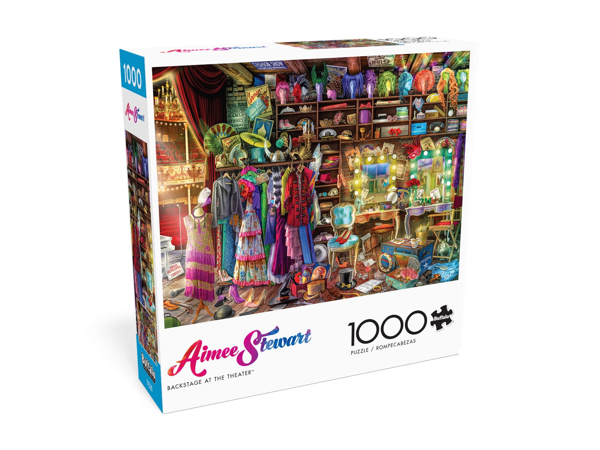 Buffalo Games 1000-Piece Aimee Stewart Backstage at the Theater Jigsaw Puzzle
