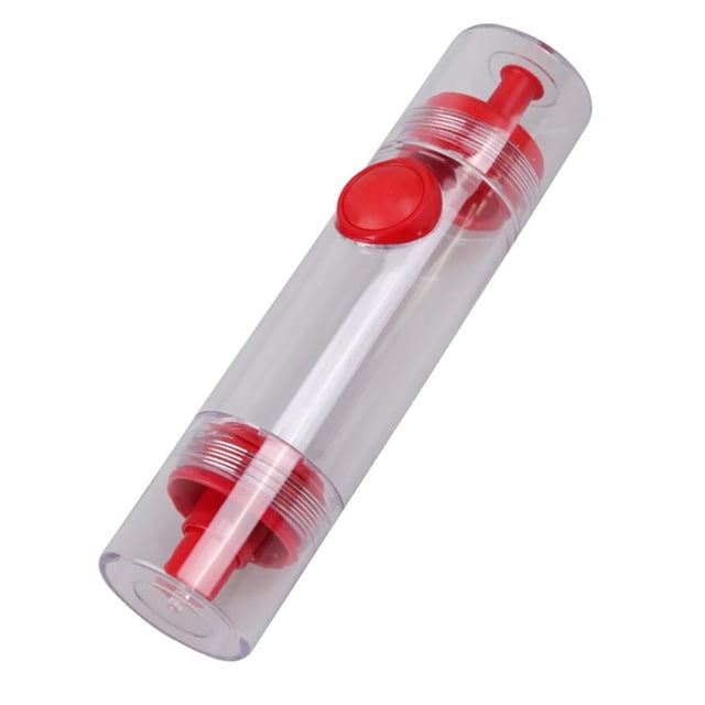 Advancent 1 dispensador de botellas de aceite a prueba de fugas, rociador de olla de vinagre de 2 cabezales para cocinar, freír, barbacoa, hornear Cocina y Comedor Rojo Advancent HA004076-01