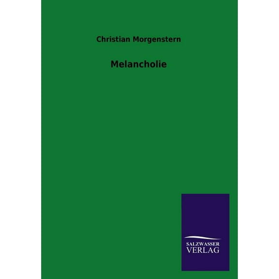 Melancholie (Paperback)