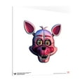 thumbnail image 5 of Gallery Pops Five Nights at Freddy's - Funtime Foxy Headshot Wall Art, Unframed Version, 12" x 12", 5 of 5