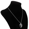 thumbnail image 5 of Colgante de cruz de corazón Yuxing Collar de diamantes de imitación cristal modelo 24242, 5 of 5
