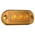 thumbnail image 2 of Lefu LED Clair Clair Marqueur Latéral Camion Remorque Lampe Rouge Blanc 12V 24V, 2 of 6