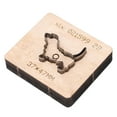 thumbnail image 1 of Leather Metal Cutting Die, Handmade Leather Punch Die Dog Shape Durable Professional  For Arts Crafts, 1 of 8