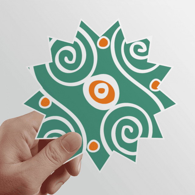 Green s Mexico Totems Ancient Civilization Sun Vinyl Sticker Luggage Graffiti Flower Decal