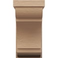 thumbnail image 2 of 8"W x 8"D x 16"H Wide Bryant Rough Cedar Woodgrain TimberThane Corbel, Primed Tan, 2 of 6