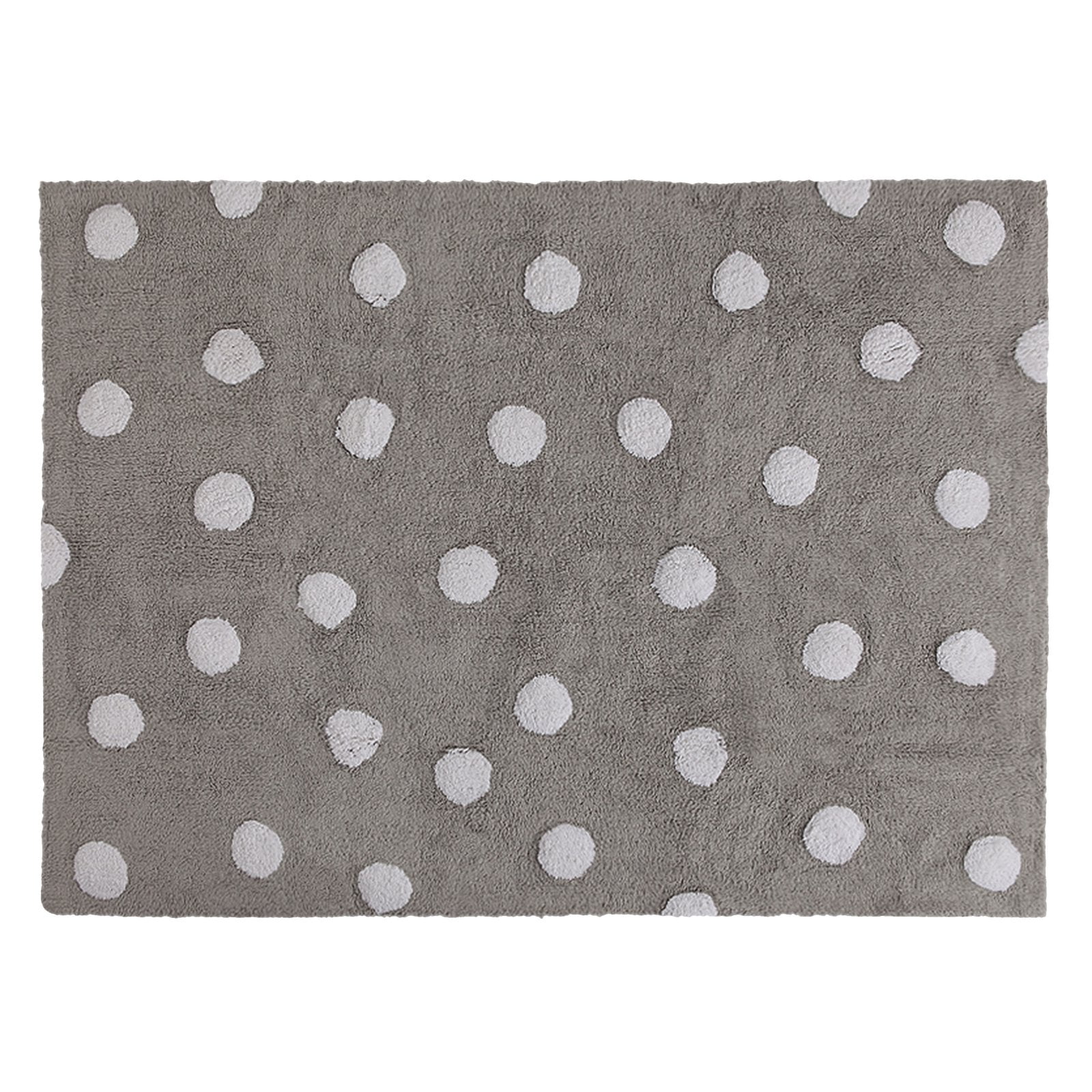Lorena Canals White Polka Dot Kids Area Rug