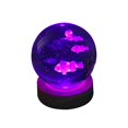 thumbnail image 1 of 3D Glowing Planetary Galaxy Astronaut Crystal Ball Night Lights, LED Night Light Projector, 7 Colors Change LED Galaxy Starry Light Projector for Bed, 1 of 4