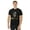 Black, variant on Men's graphic Warrior t-shirt: Celt