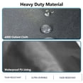 thumbnail image 3 of HOMEYA Outdoor TV Cover LED Flat Screen Television Protector Universal Weatherproof Waterproof Universal, Black, Fits 70" - 75", 3 of 9