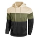 thumbnail image 3 of MHFRRA Sudadera Informal con Capucha y Manga Larga con Diseño de Color para Ropa Deportiva, Cómoda y Ligera Beige, 3 of 6