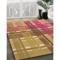 thumbnail image 2 of Ahgly Company Indoor Square Patterned Grapefruit Red Area Rugs, 4' Square, 2 of 6