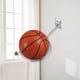 thumbnail image 4 of Soporte de pared para balón de fútbol americano, estante de almacenamiento para balones, colgador para cascos, sala de deportes Plata, 4 of 8