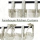 thumbnail image 4 of Cortinas de Cocina de Lino Jinchan con Estampado Floral 90x60cm 2 Paneles, 4 of 7