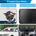 thumbnail image 3 of 2WIN2BUY Car Windshield Sun Shade,Foldable Sun Shade for Windshield,Blocks UV Rays and Heat Front Window Sun Visor Protector 59"X33", 3 of 10