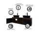 thumbnail image 5 of Gabinete De Baño Para Lavamanos Doble DARCY Minimalista, 5 of 7