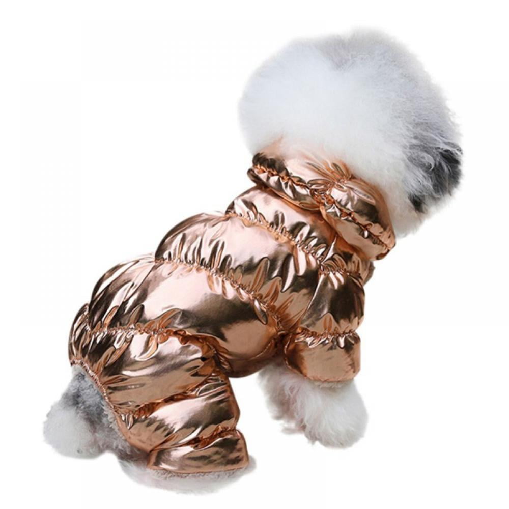 PanDaDa Puppy Small Pet Dog Cat Sweater Clothes Winter Coat Apparels Khaki XXS