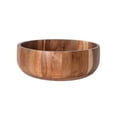 thumbnail image 4 of ESTOCK Acacia Wood Salad Bowl 11.5" Large Wooden Serving Bowl for Salad, Fruit and Vegetables, 4 of 5