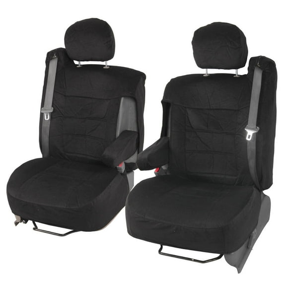 BDK Pickup Truck Seat Covers with Arm Rest and Built in Seat Belt, Encore