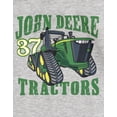 thumbnail image 6 of John Deere Little Boys' Fleece Zip-Up Hoodie Heather Gray Green, 6 of 6